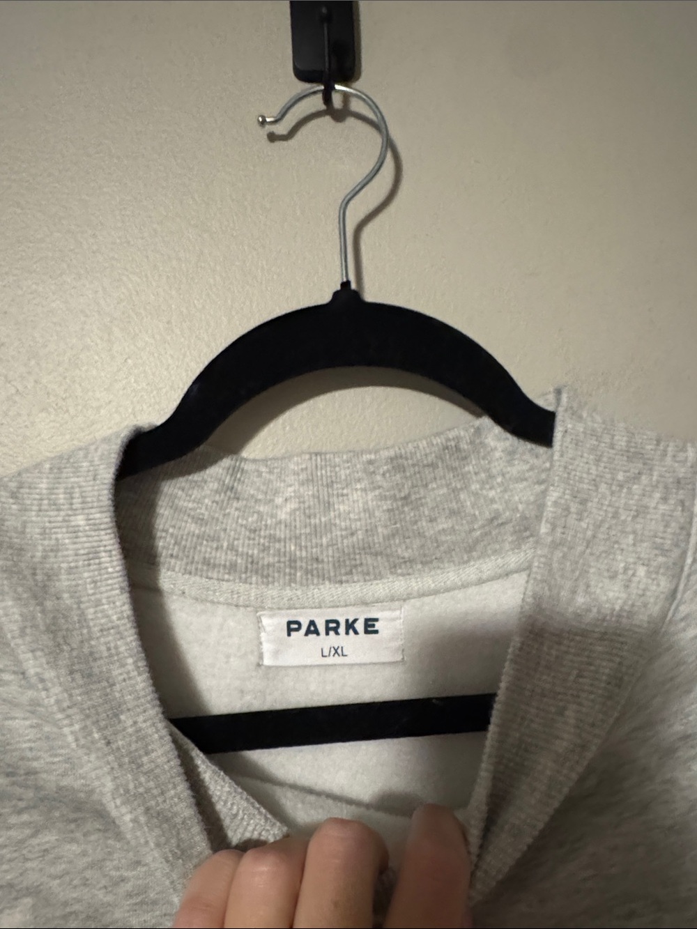 Parke Valentine’s Varsity Mockneck L/XL - Picture 5 of 6